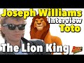 How totos joseph williams scored the lion king gig