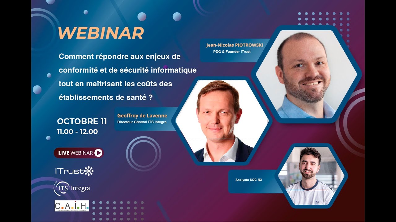 WEBINAR SANTE - ITS Integra & ITrust - Répondre aux enjeux ...