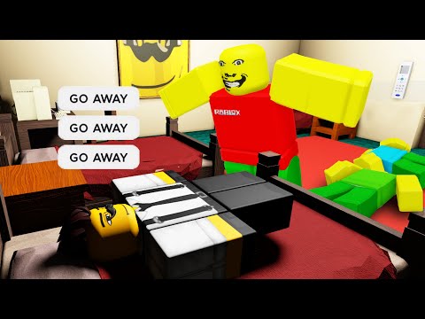 WE SURVIVED OUR ROBLOX WEIRD STRICT DADS!