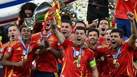 É TETRA! A Espanha FAZ HISTÓRIA e CONQUISTA a Eurocopa 2024!