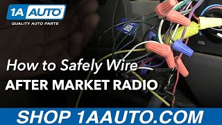 What to do and not When Installing (Car Stereo Wiring)