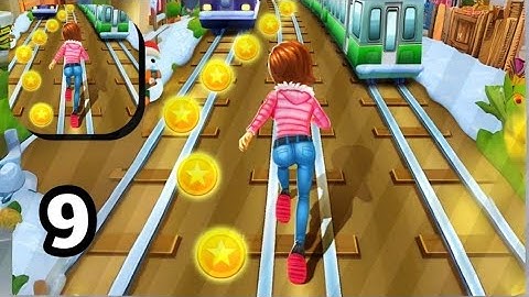 Subway Princess Runner-Gameplay Walkthrough Tutorial Levels Mobile Game Part 9.