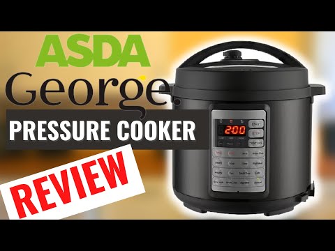 HOW TO USE A £35 BUDGET INSTANT POT. George at Home | ASDA Pressure Cooker REVIEW