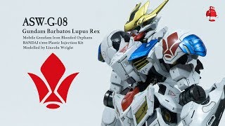 How to Airbrush Gunpla Paint the Gundam Barbatos Lupus Rex with Lincoln Wright