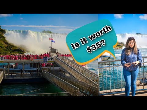 Vídeo: Hornblower Boat Tours of Niagara Falls, Canadá