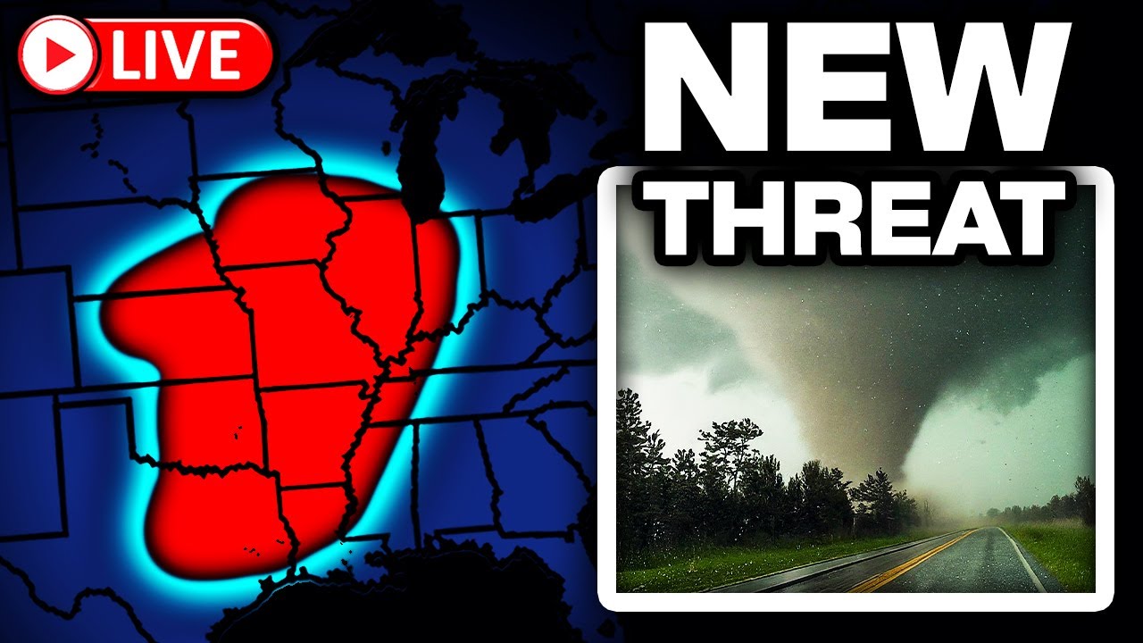 A Few Tornadoes, Very Large Hail, and Damaging Winds Possible - YouTube