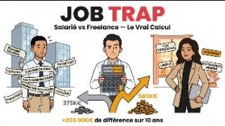 EMPLOYEE vs FREELANCER: The Real Math Nobody Does (€205,000 Difference)