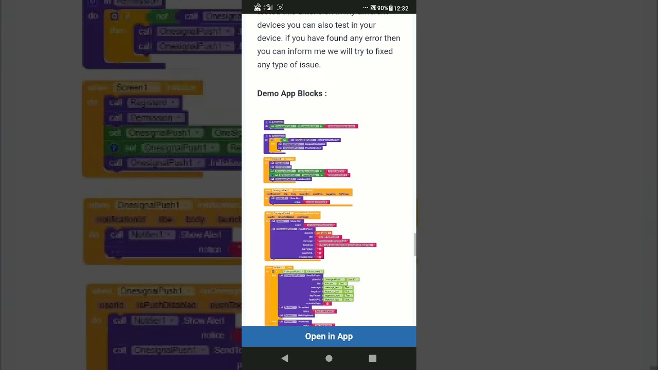 YouTube player