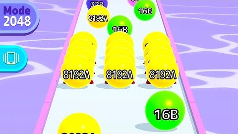 Ball Run 2048 All Levels Gameplay ( Android iOS) Level 107