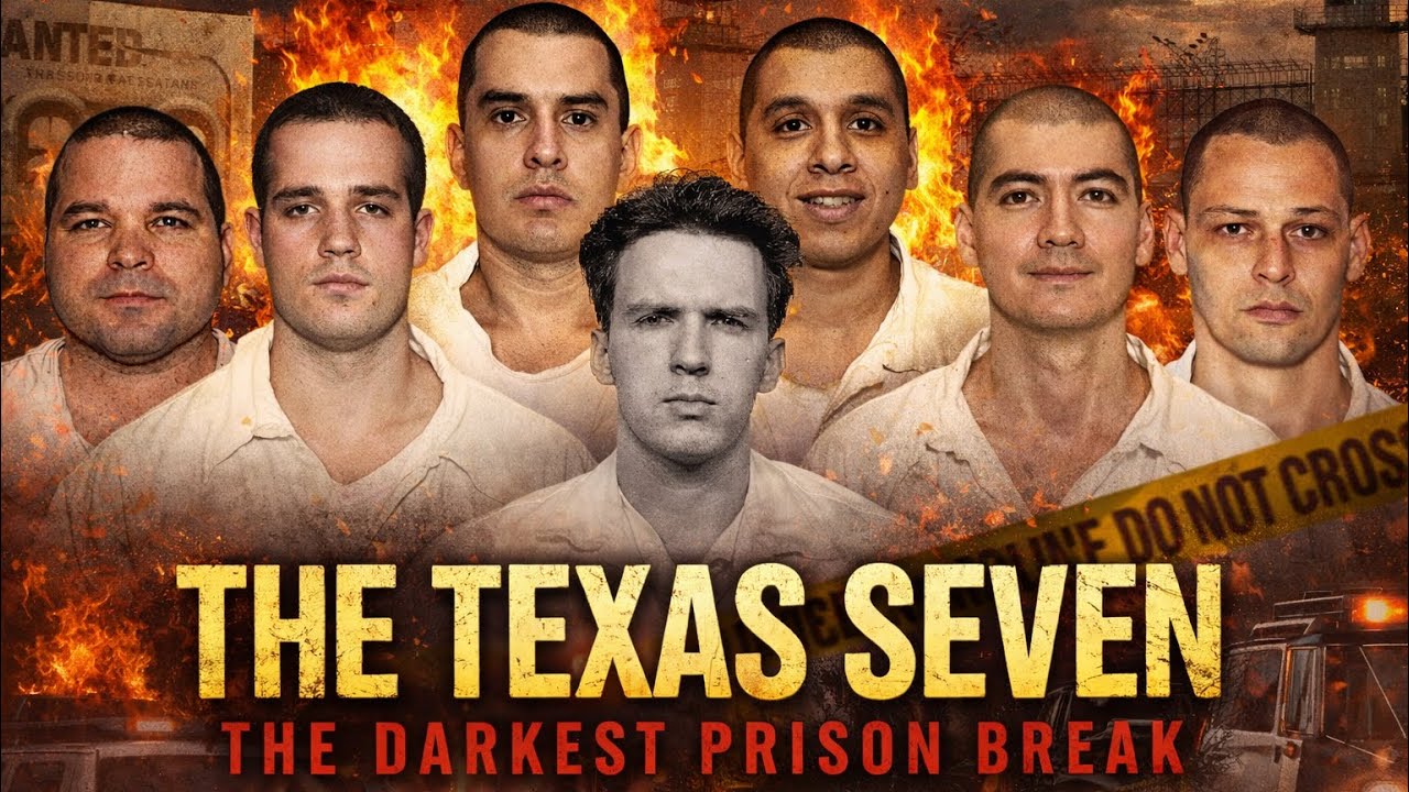 They Lured the Guards, Killed a Cop, and Escaped the Prison — The Texas Seven