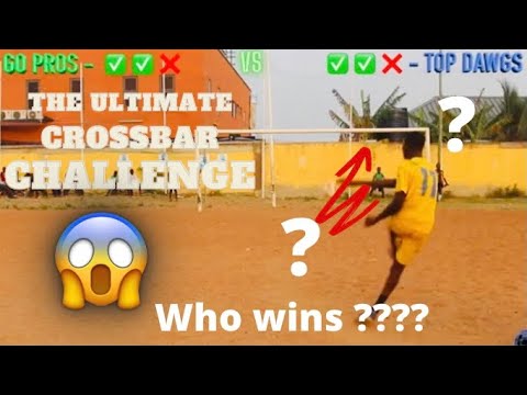 🇬🇭The Ultimate Crossbar challenge ft Team Go Pros vs Top DONS (FORESEE FC)✅🥶🔥🇬🇭