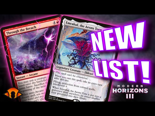 NEW Through The Breach Eldrazi in Modern Horizons 3! | MODERN | MTG -  YouTube