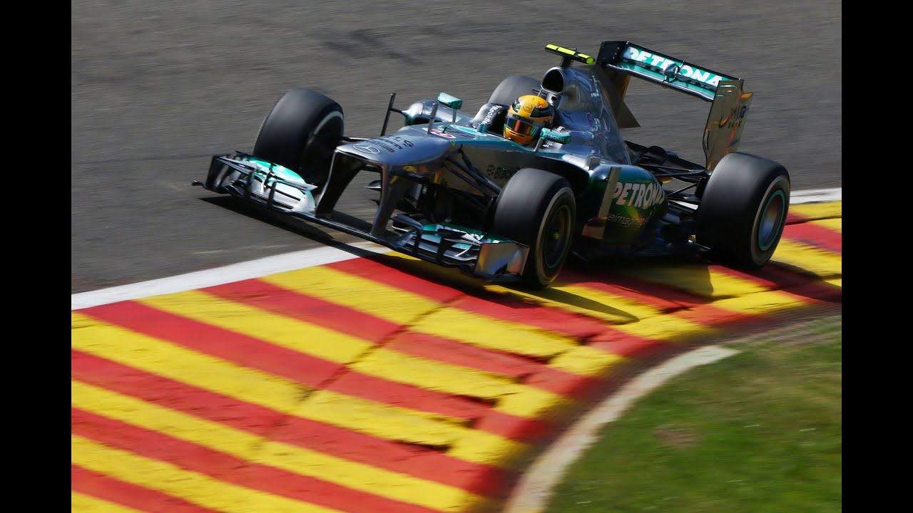 Lewis Hamilton Pole Lap 2013 Spa