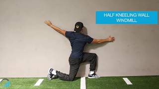 Half Kneeling Wall Windmill