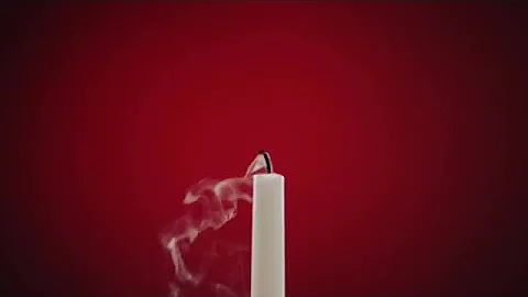 Blowing Out Candle Stock Video