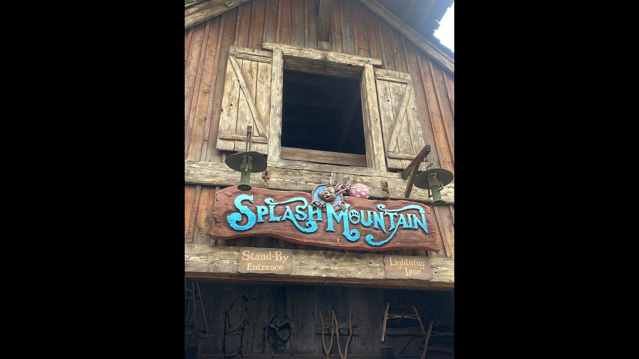 Splash Mountain Final Day YouTube