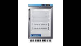 Accucold ACR46GL Medical Refrigerator Review | 2.65 Cu. Ft. Glass Door Design