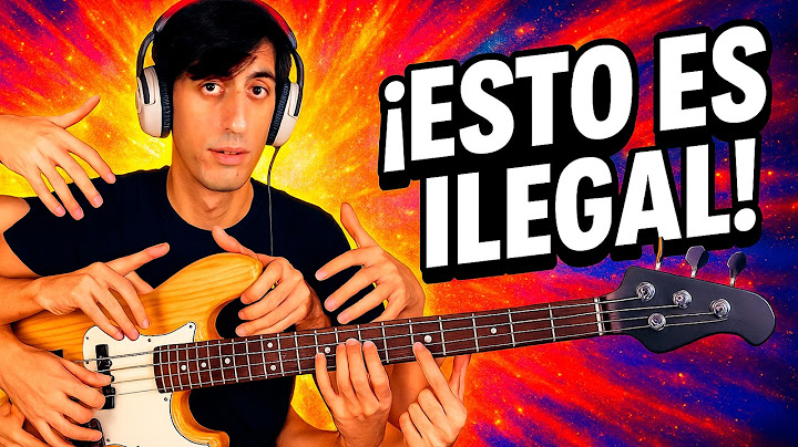 Solo el 1% puede tocar esta LÍNEA DE BAJO