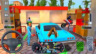 독점 UBER 자동차 운전사재미있는 주유소 운전 Taxi Sim 2020 3D 시뮬레이터 게임 안드로이드 게임 플레이 screenshot 3