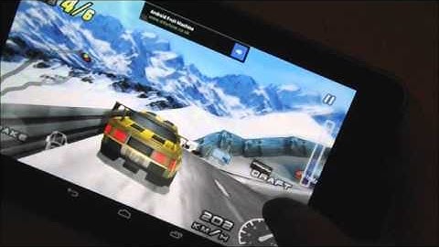 Google Nexus 7 -Gameplay- Dead Trigger, Angry Birds, Temple Run, Racing Thunder + More