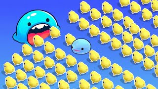 Super Slime - Black Hole .io - MAX LEVEL Gameplay! NEW GAME! screenshot 5