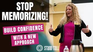 Stop memorizing your speech