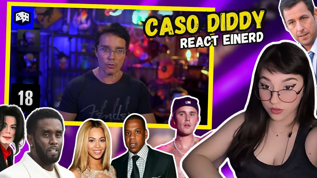 💀BIZARRO! CRIMES E FESTAS SECRETAS DO P.DIDDY / react eukatie, react einerd, react caso diddy