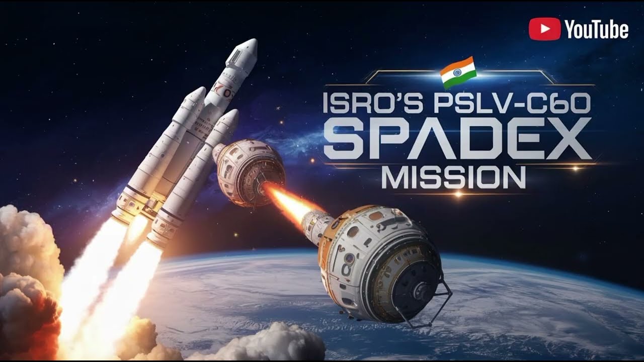 India's FIRST EVER SpaDeX Mission Paves Way for Space Docking!