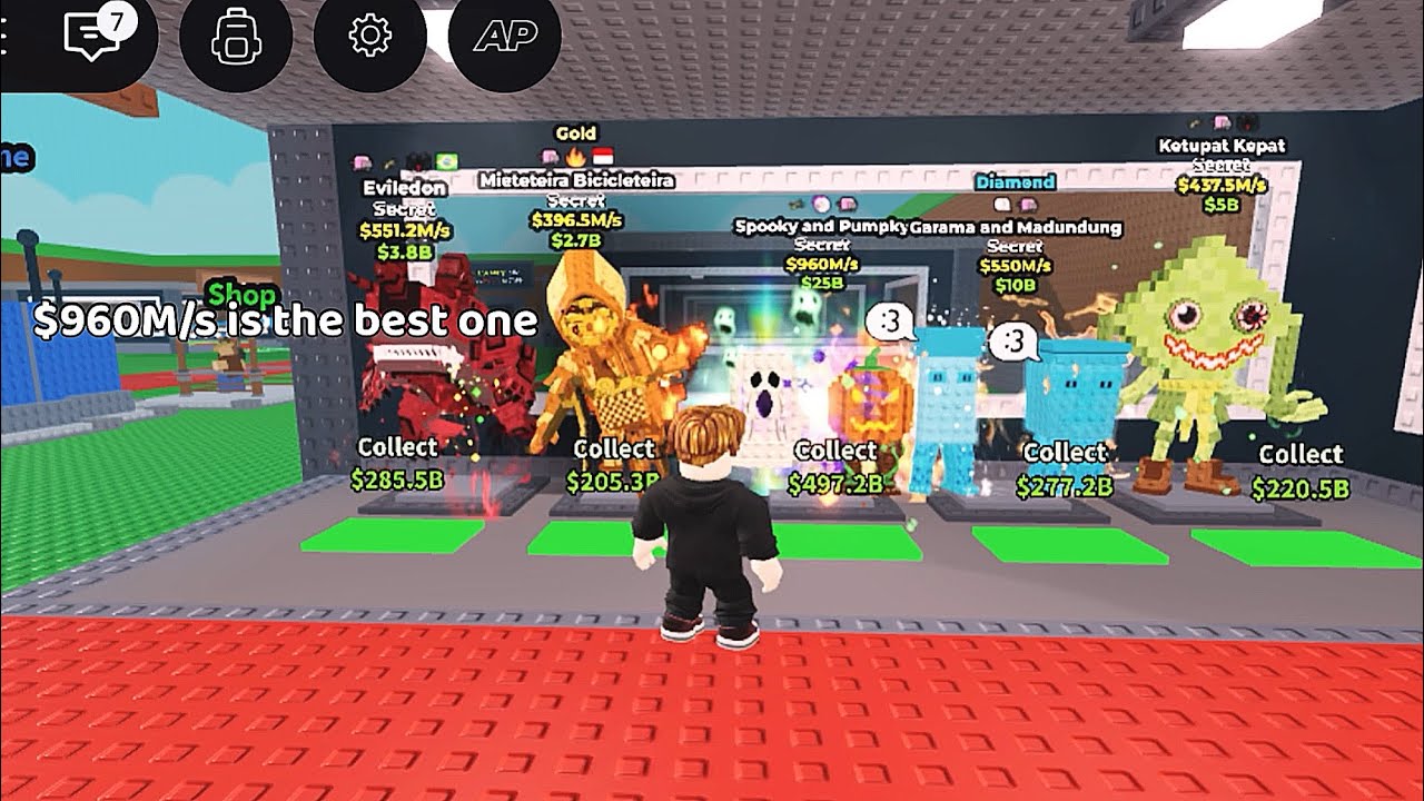 Stealing Only The Rarest Brainrots ! (960M HUGE STEAL) In Steal a Brainrot 