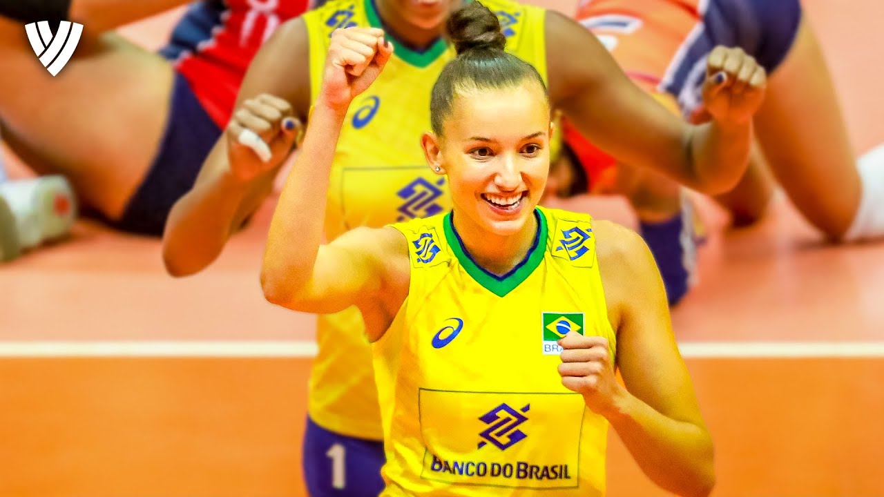 Most BRILLIANT Spikes by Gabi! | OQT 2019 | Highlights Volleyball World