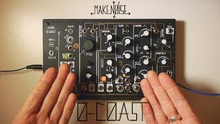 Make Noise 0COAST SemiModular Synth Demo