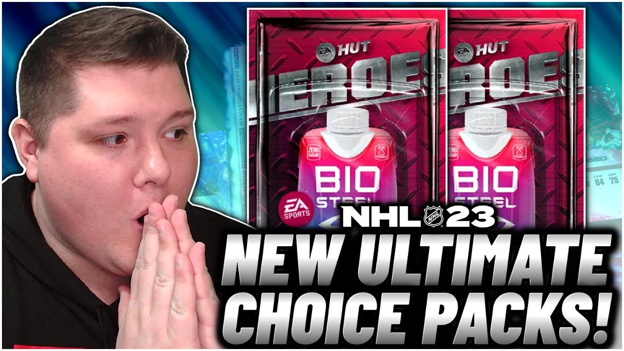 NHL 23 OPENING 3 OF THE NEW ULTIMATE CHOICE PACKS! YouTube