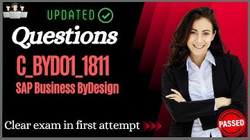 SAP C_BYD01_1811 Certification Questions and Study Material [Latest]