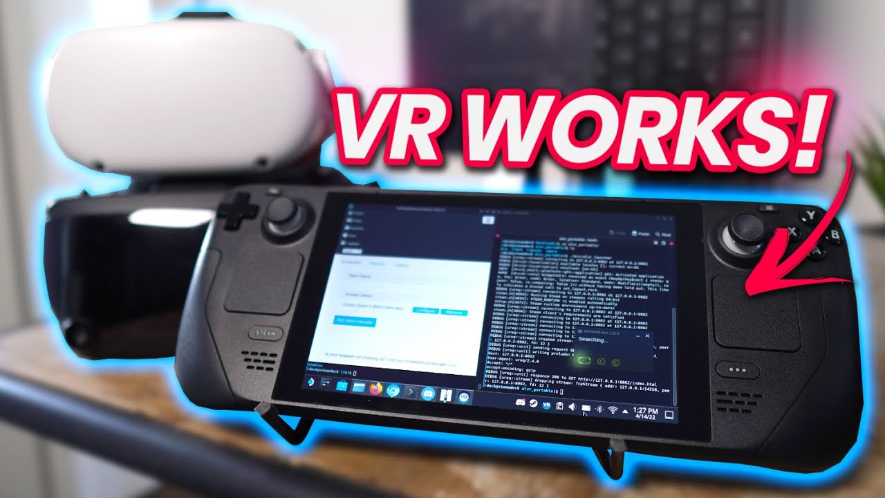 Urimelig åbenbaring Ydeevne Can the Steam Deck run VR? - YouTube
