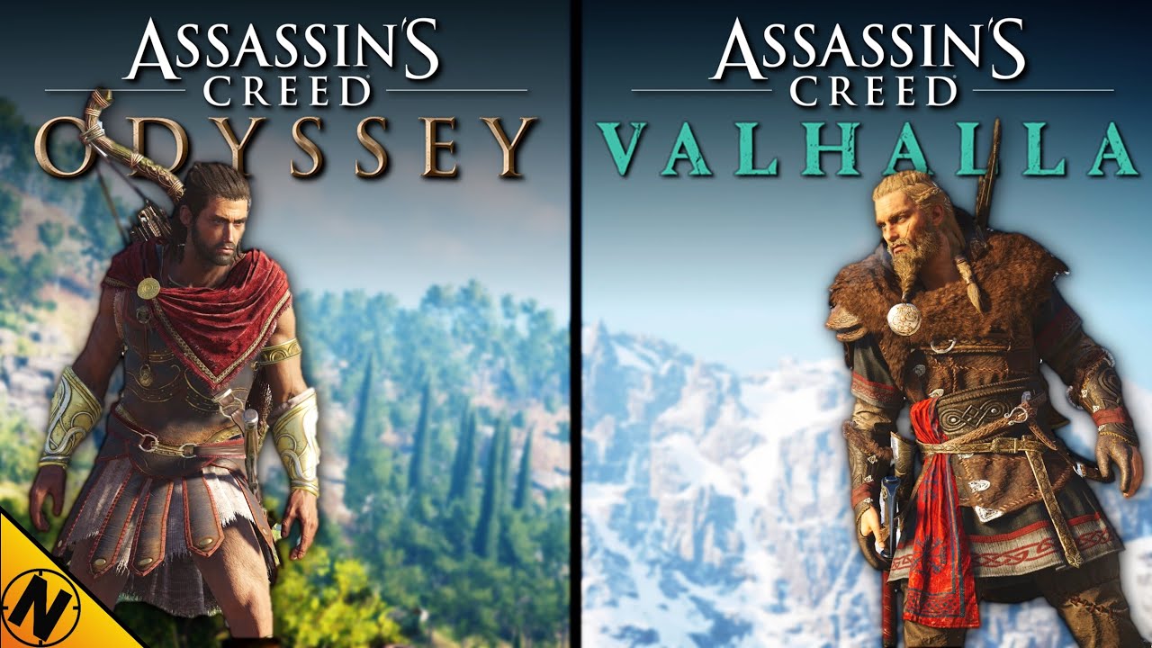 Assassin's Creed: Valhalla vs Assassin's Creed: Odyssey | Direct Comparison