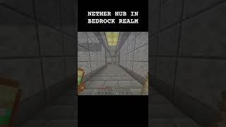 GOOD ideas for a NETHER HUB #minecraft #bedrockrealm #ytviral GOOD ideas for a NETHER HUB #minecraft #bedrockrealm #ytviral