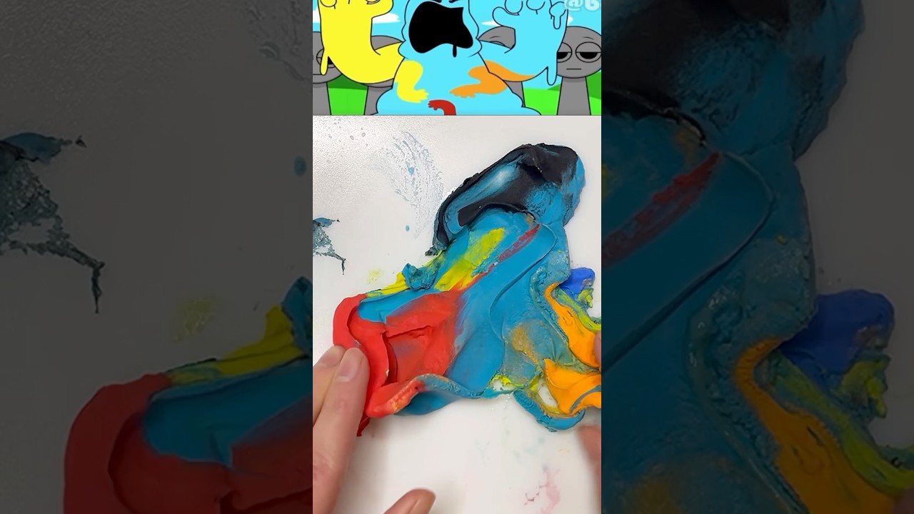 Satisfying Clay with DoughMan from Poppy Playtime Chapter 4 