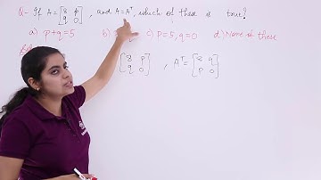 Class 12th – Symmetric & Skew Symmetric Matrix Problem-5 | Matrices | Tutorials Point