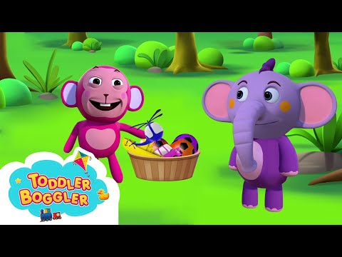 Playtime with Friends | Sharing with Friends | Toddler Boggler | Learning Videos for Kids