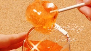 音フェチ　クリアスライムから出る最高の音　～きらめくゼリーに見立てて～