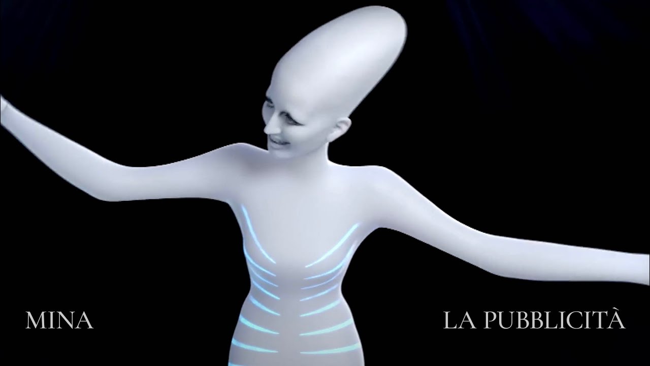 MINA per TIM Sanremo 2018 Opera Digitale Intergalattica Atto I serata 6 febb. festival of lights