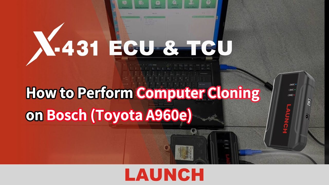 X-431 ECU & TCU Programmer | Computer Cloning Function on BOSCH