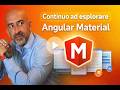 Continuo ad esplorare Angular Material