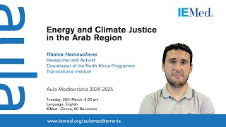 Energy and Climate Justice in the Arab Region