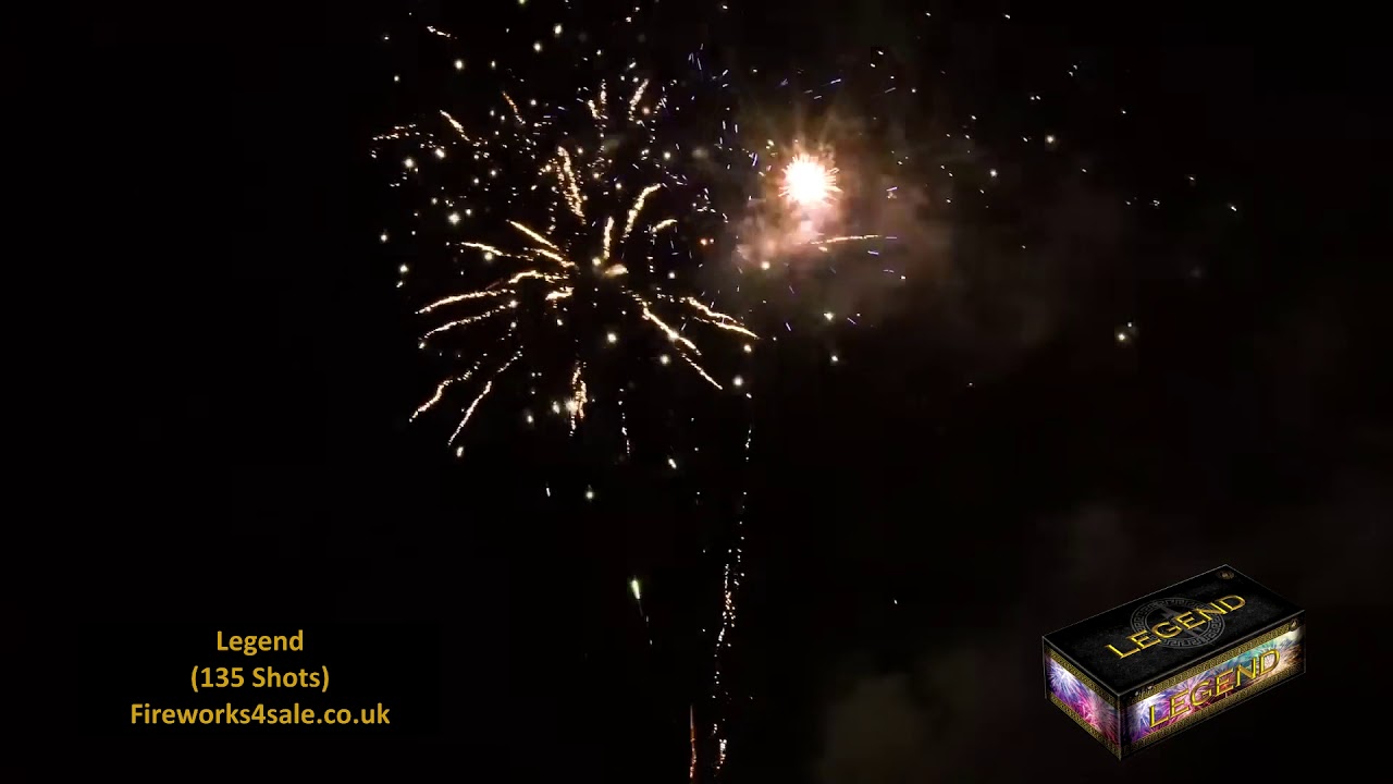 Legend Compound 135 Shot Barrage By Zeus Fireworks YouTube