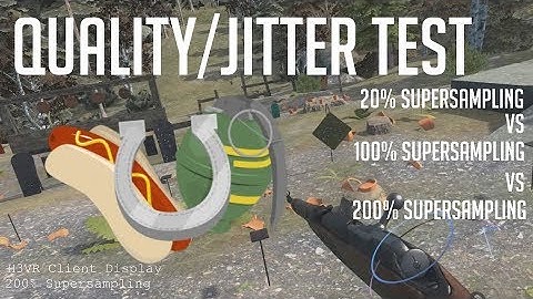 H3VR Recording: Quality and Jitter Test