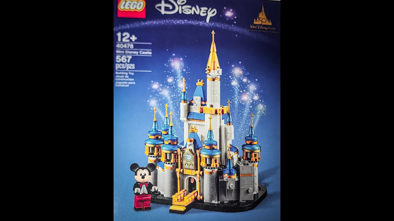 LEGO BUILD SET No. 40478  "Mini Disney Castle"  Bag 1, DETAILED BUILD, ASMR