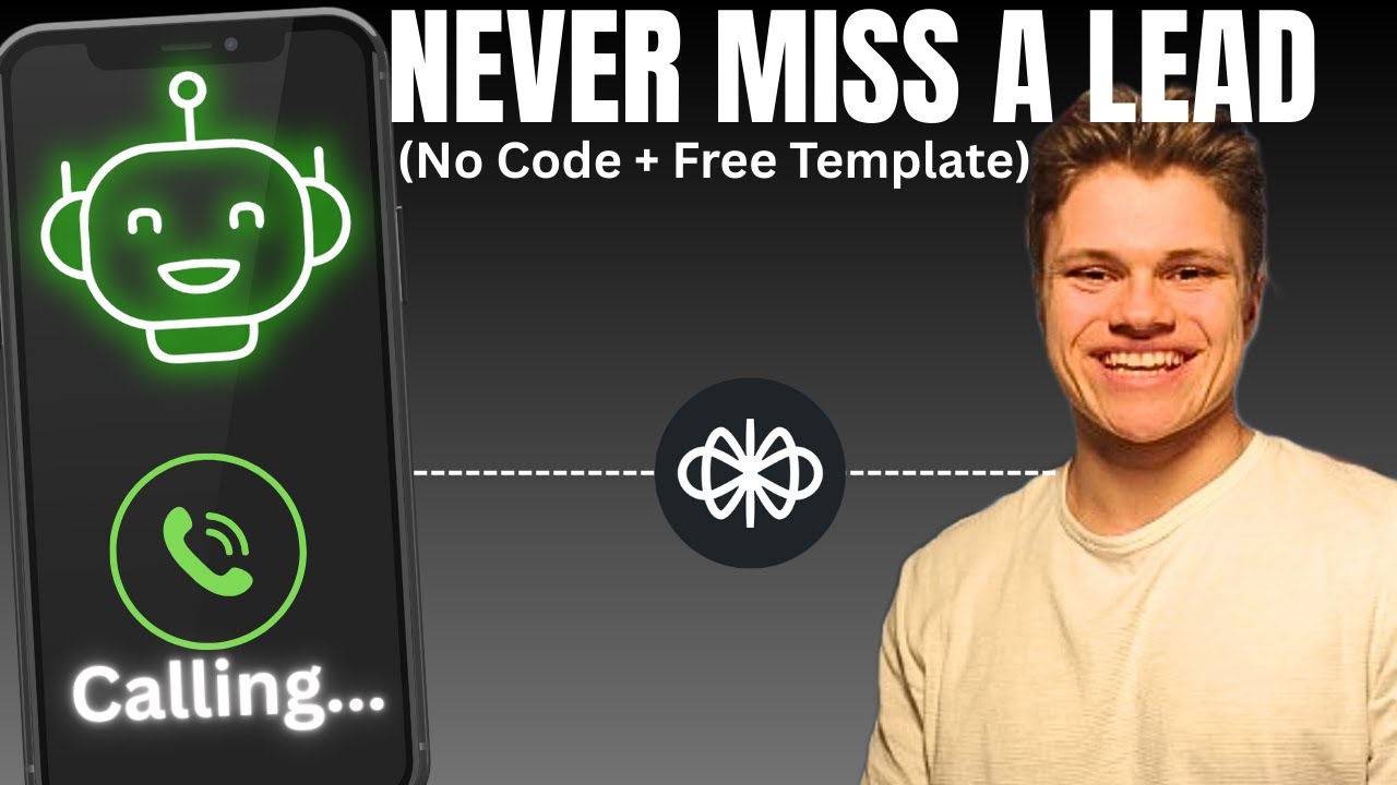 AI phone agent qualifying leads with Voiceflow interface