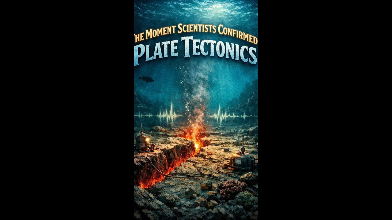 The Moment Scientists Confirmed Plate Tectonics #Geology - YouTube