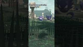 I have no idea why gengar looks so silly in Pokémon Legends Arceus